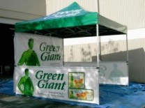 Ez Up Pop Up Advertising Tents California