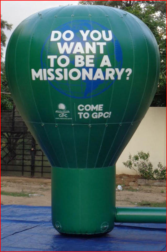Church Event Inflatable Advertising Balloon