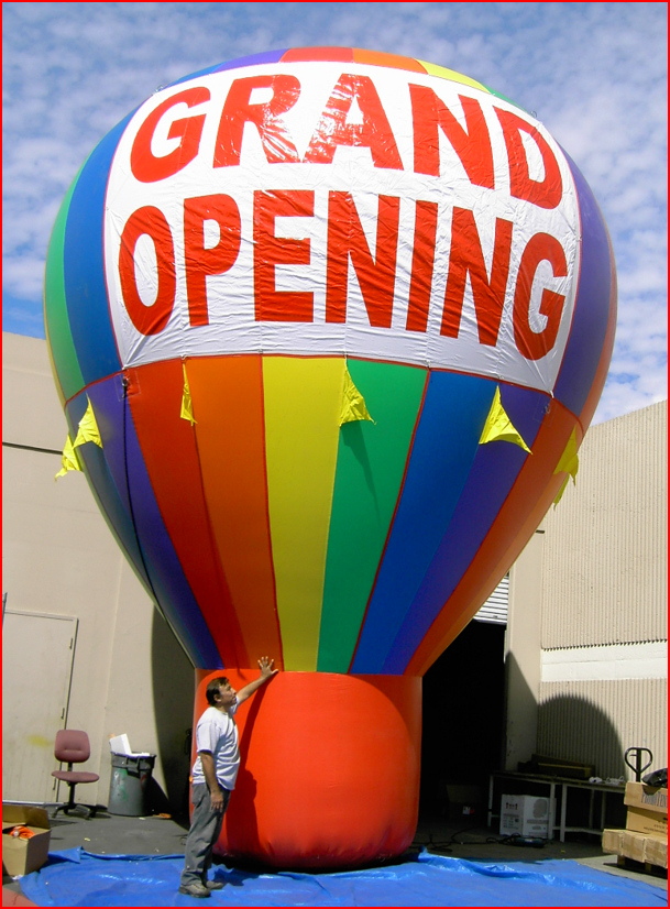 Rainbow Grand Opening Inflatable Advertising Balloon