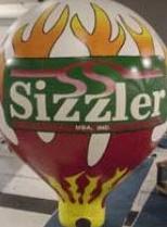 Yellow Green Rooftop Ad Sizzler Balloon