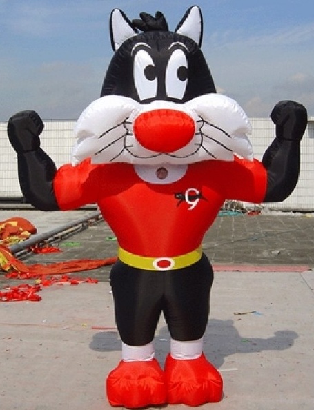 Black Red White Custom Inflatable