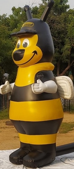 Black Yellow Custom Inflatable