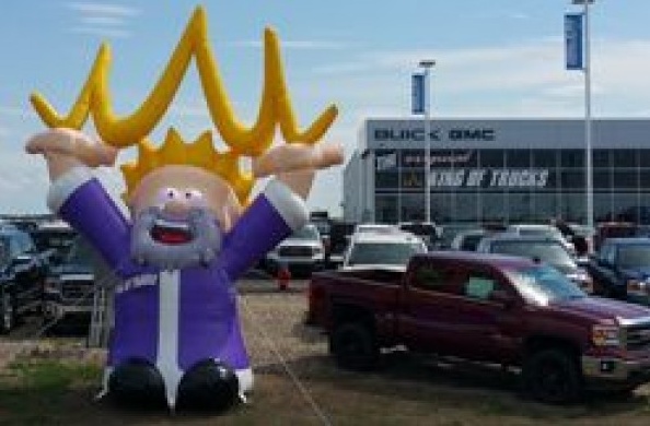 Black Yellow Purple Custom Inflatable