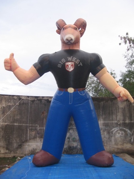 Blue Blue Custom Big West Inflatable