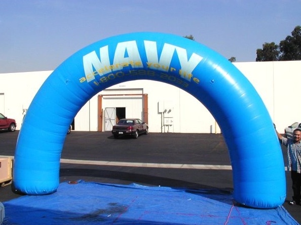 Blue Custom Navy Inflatable
