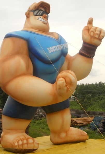 Blue Skincolour Custom Inflatable