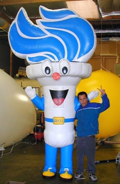 Blue White Custom Vri Inflatable