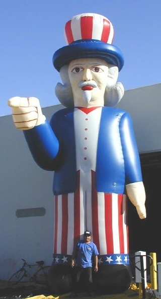 Blue White Red Custom Inflatable