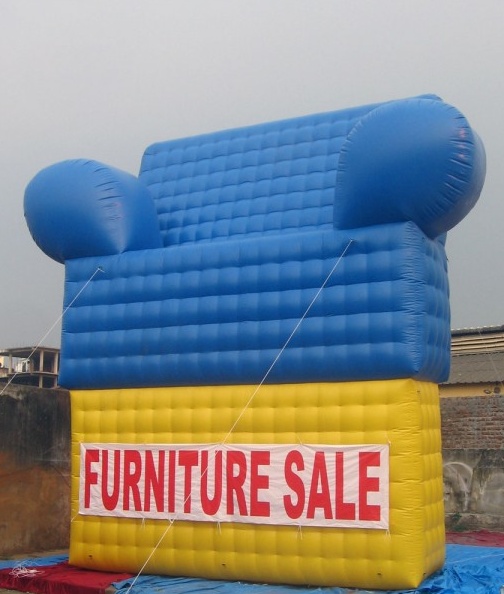 Blue Yellow Custom Furniture Sale Inflatables