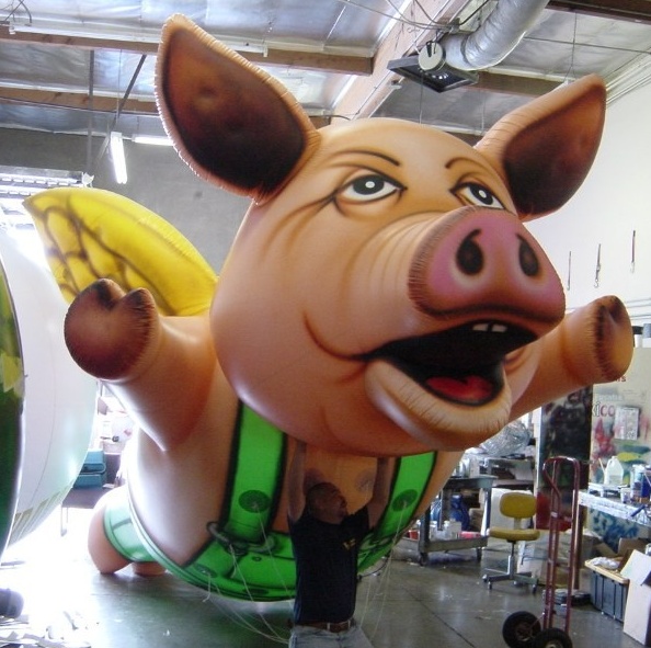 Brown Green Custom Inflatable