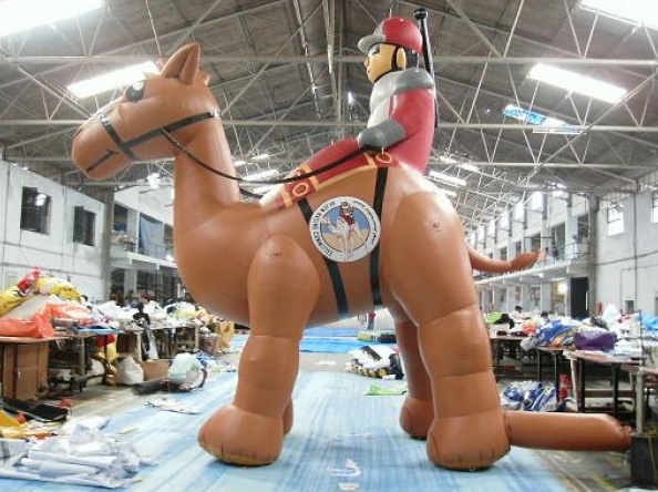 Brown Red Custom Inflatable