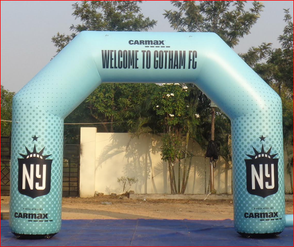Custom Inflatable Soccer Event Entrance Arch