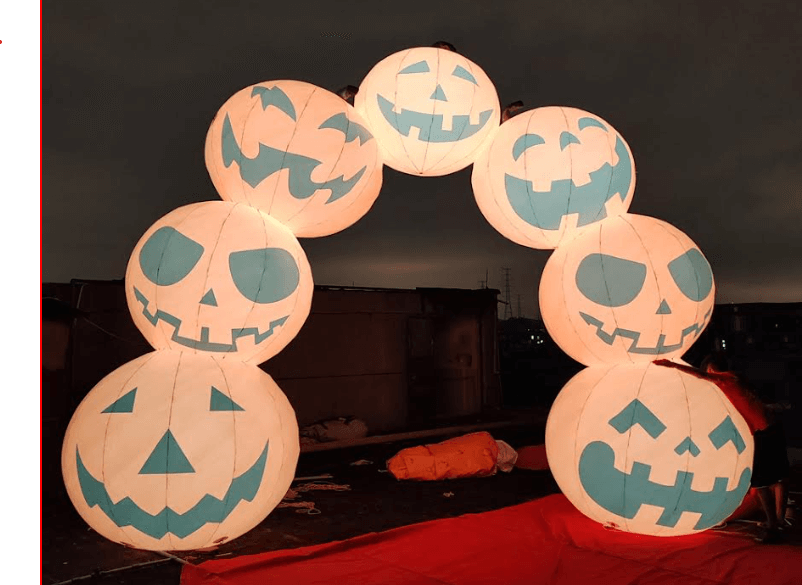 Custom Pumpkins Arch