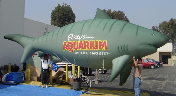 Green Custom Aquarium Inflatable