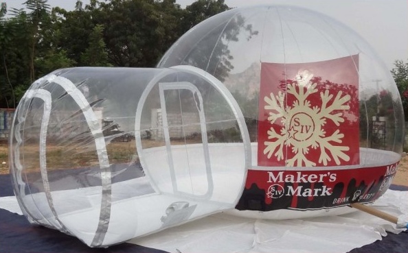 Red Custom Makers Mark Inflatable