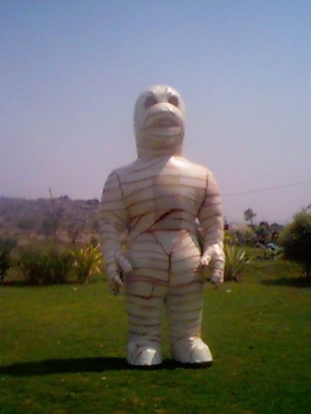 White Custom Inflatable