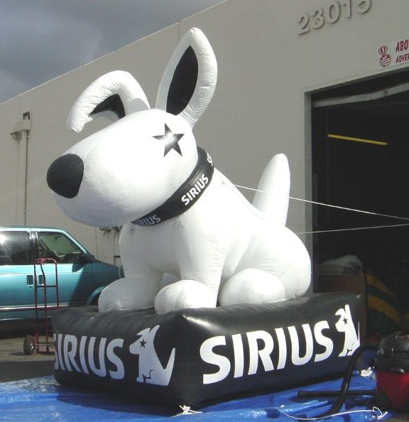 White Custom Sirius Inflatable