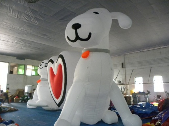 White Red Custom Inflatable
