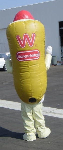 White Yellow Custom W Inflatable