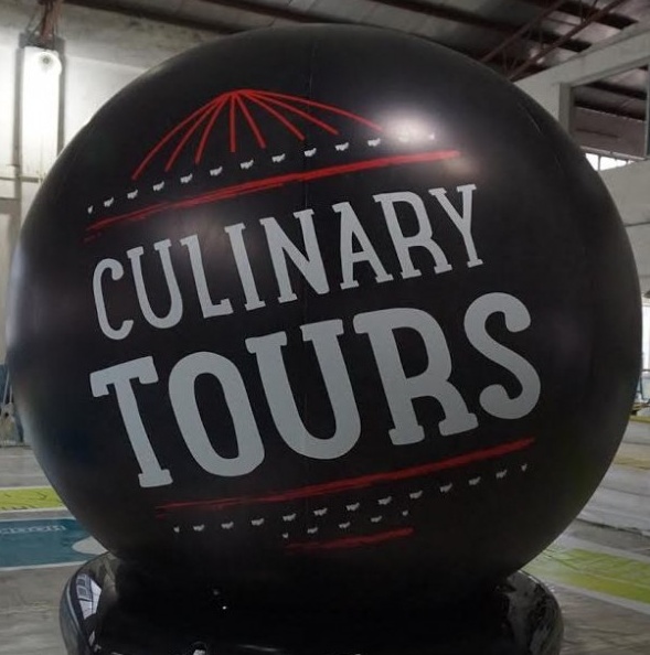 Black Helium Culinary Tours Sphere