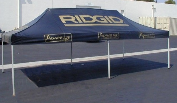 Black Custom Ridgid Tent