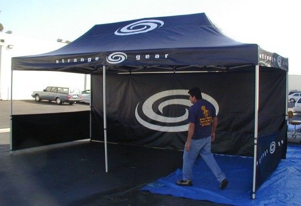 Navy Blue Custom Strange Gear Tent