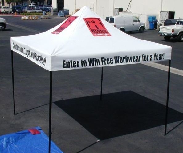 White Custom Riggs Tent