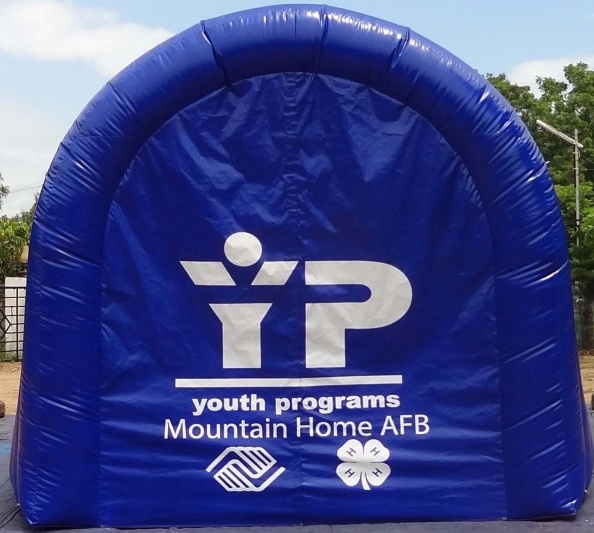Blue Football Youth Programs Mountain Home Tunnel