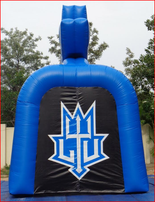 College Athletics Inflatable Arch Tunnel Entrance