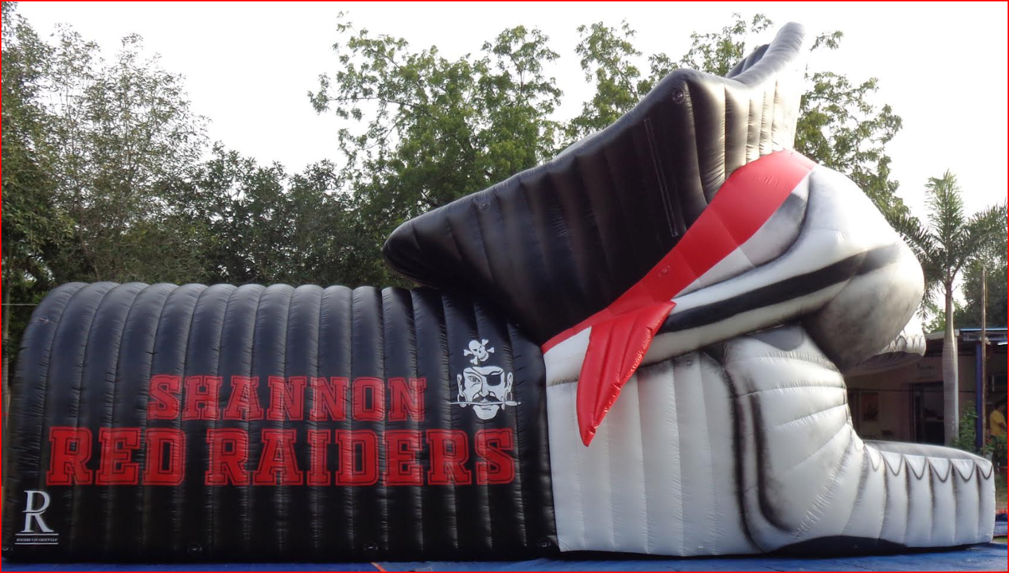 Shannon Red Raiders Pirate Tunnel Full Side Profile